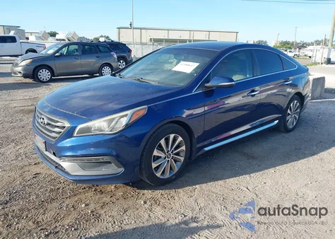 2015 Hyundai Sonata Sport from USA, damaged, VIN 5NPE34AFXFH132962